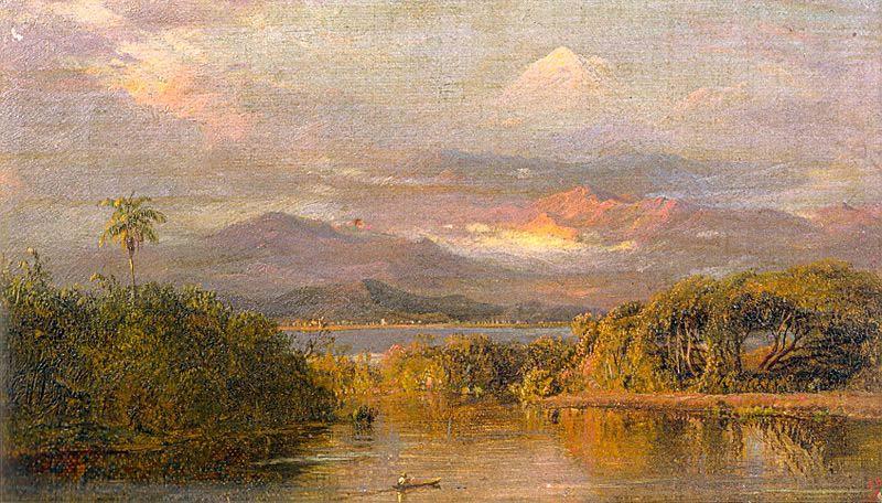 Frederic Edwin Church Mount Chimborazo oil painting image